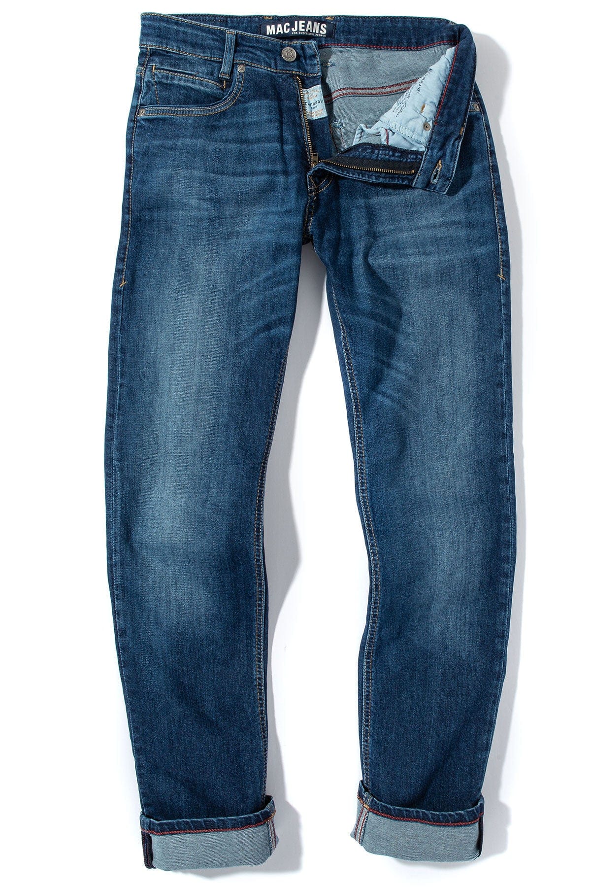 MAC Arne Pipe Jeans in Old Legend Wash - AXEL'S