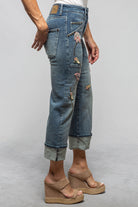 Mac Jeans MAC Baggy Boheme In Blueish Green Tinted Ladies - Pants - Jeans