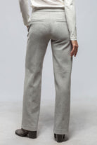 MAC Chiara Smart Pant In Tin Herringbone - AXEL'S