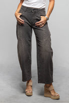 Mac Jeans MAC Dakota Barrel Seam In Anthracite Ladies - Pants - Jeans