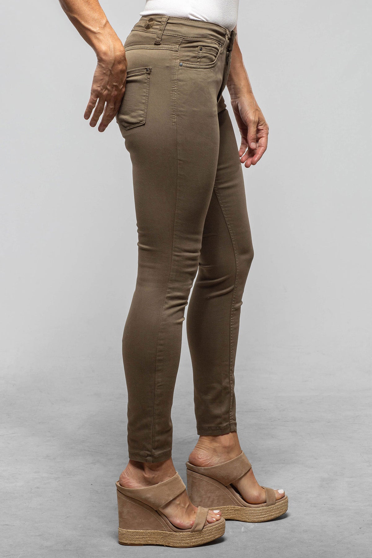 Mac Jeans MAC Dream Skinny In Olive Night Ladies - Pants - Jeans
