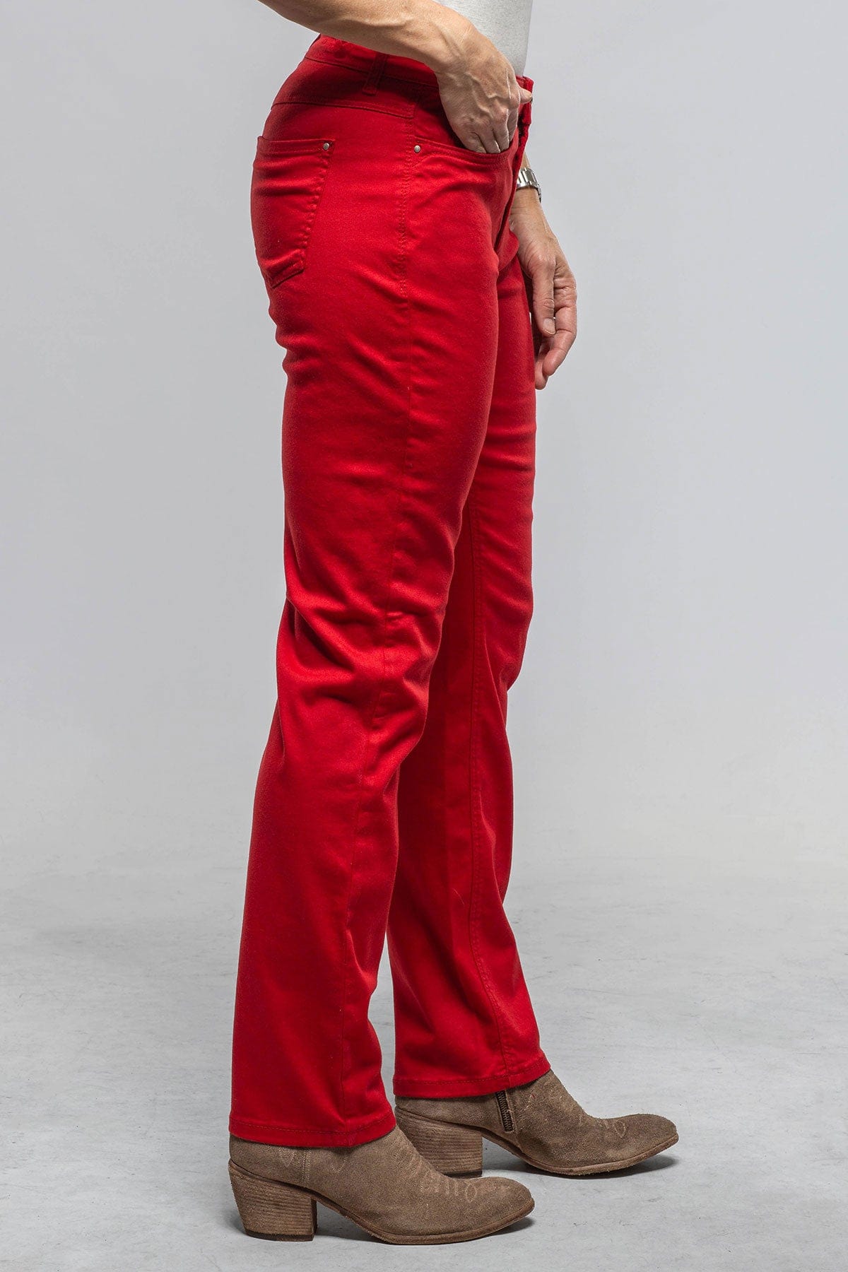 Mac Jeans MAC Dream Straight in Ruby Red | Ladies - Pants - Jeans