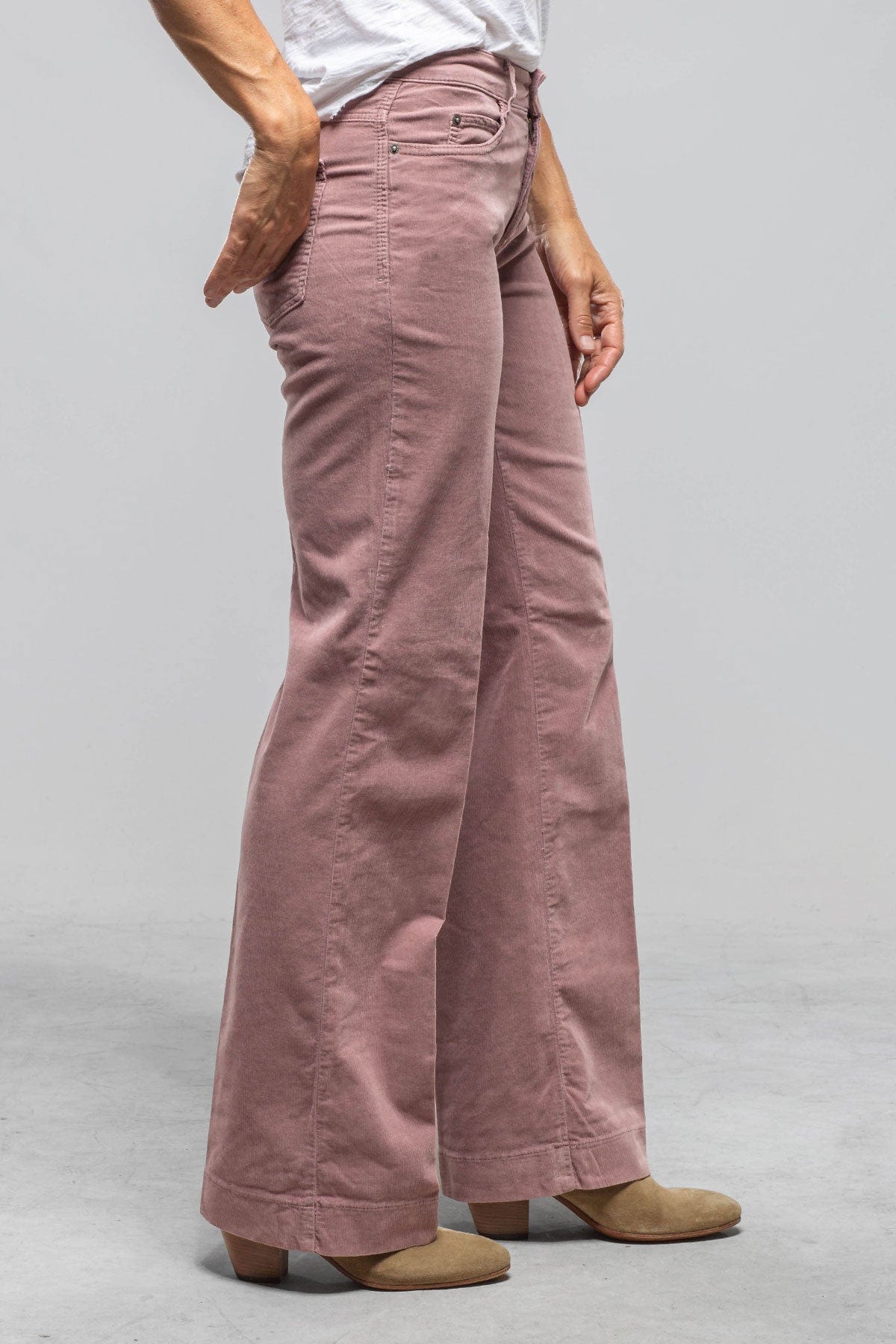 Mac Jeans MAC Dream Wide Corduroy In Autumn Rose Ladies - Pants - Jeans