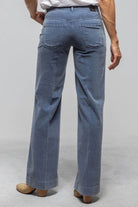 Mac Jeans MAC Dream Wide Corduroy In Grisaille Blue Ladies - Pants - Jeans