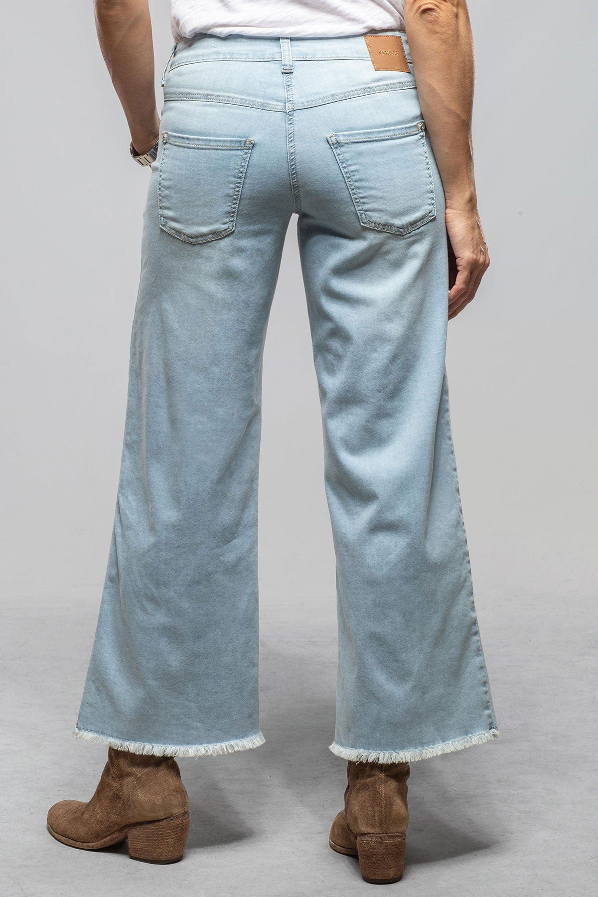 Mac Jeans MAC Dream Wide Cropped Wonderlight In Light Azure Blue