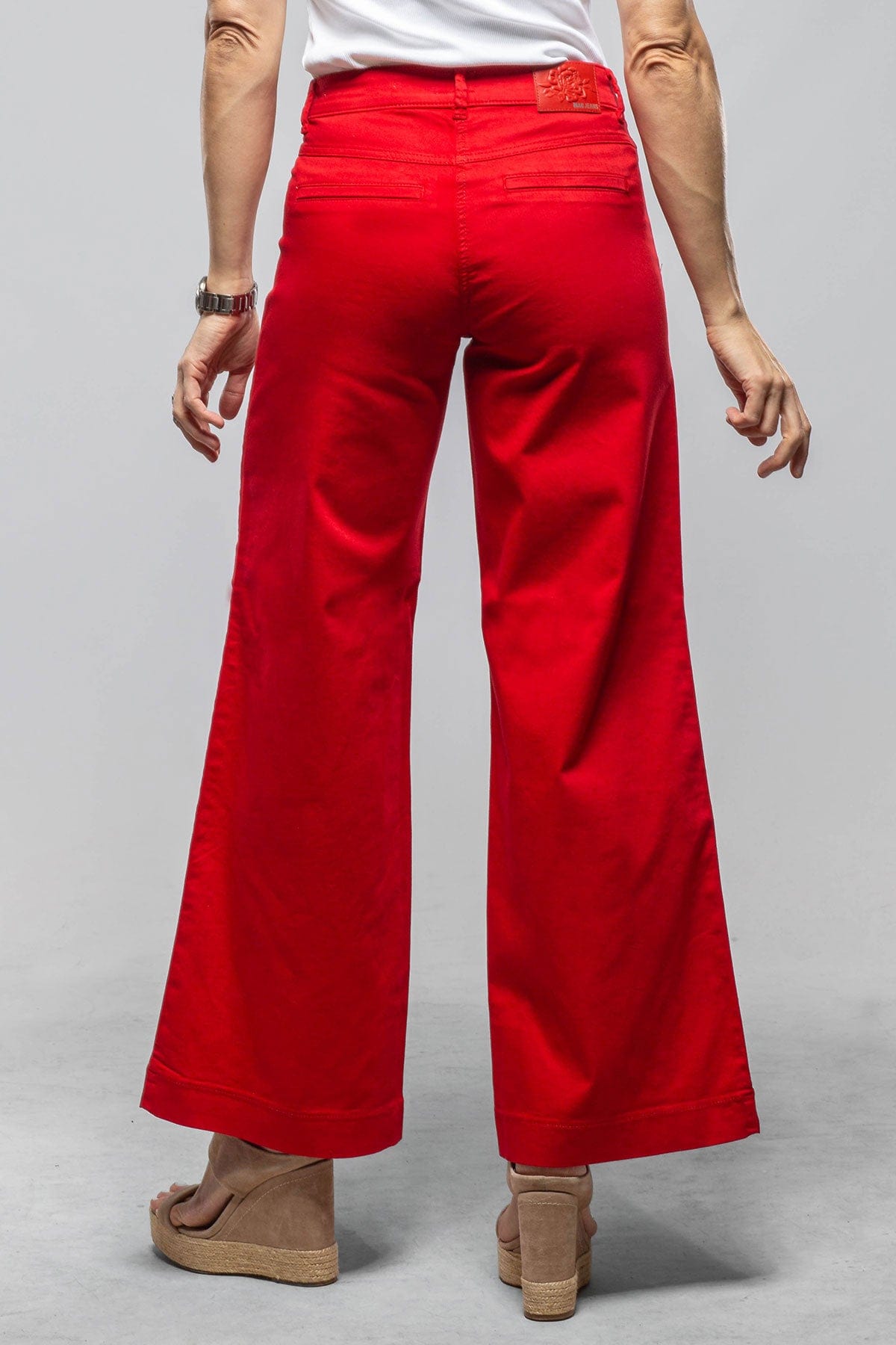 Mac Jeans MAC Dream Wide Pocket In Red | Ladies - Pants - Jeans