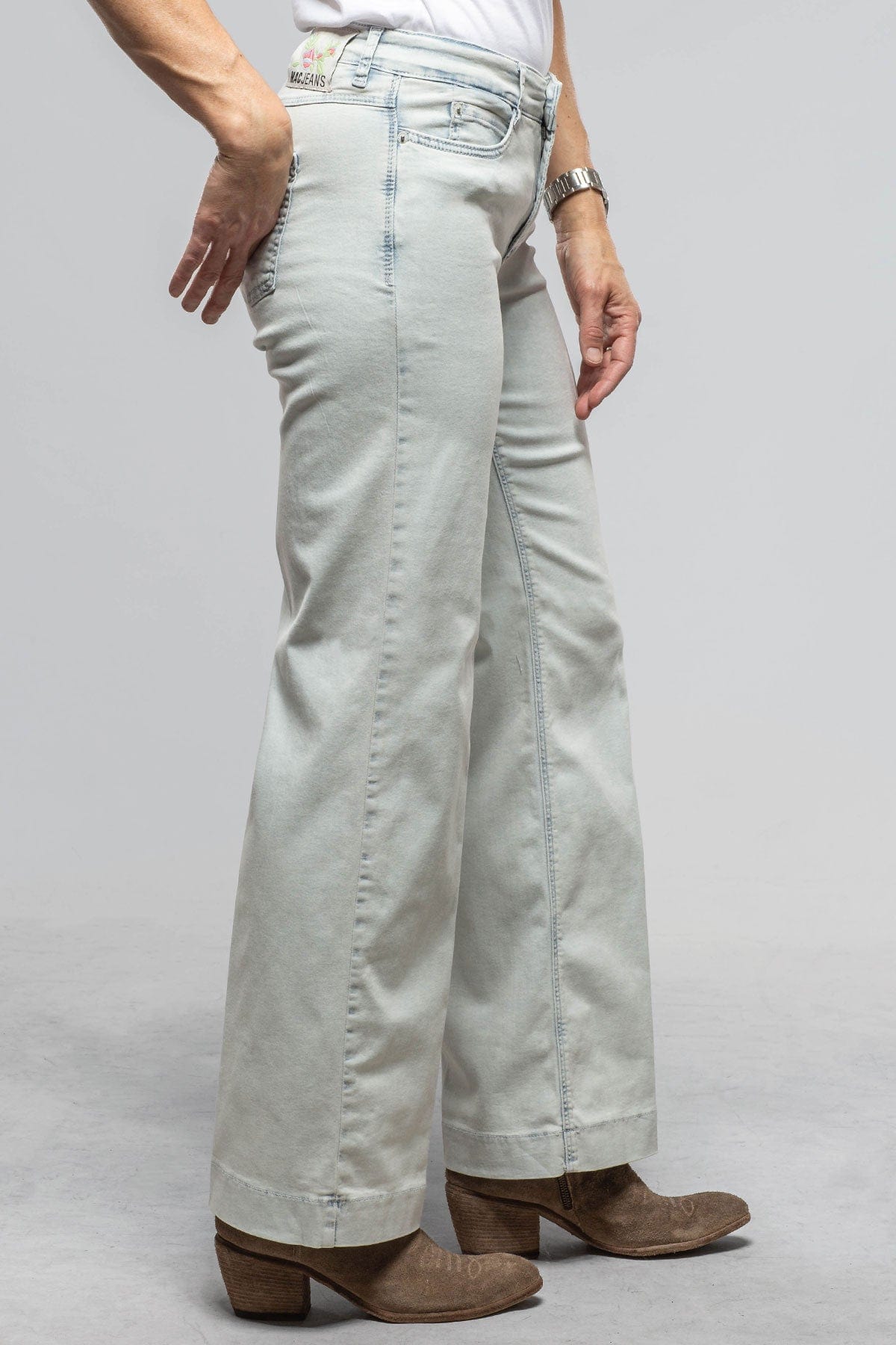 Mac Jeans MAC Dream Wide Wonderlight In Blizzard Bleached | Ladies - Pants - Jeans