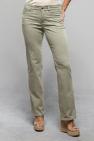 Mac Jeans MAC Laura Authentic High Stretch Gabardine In Dried Rosemary Ladies - Pants - Jeans