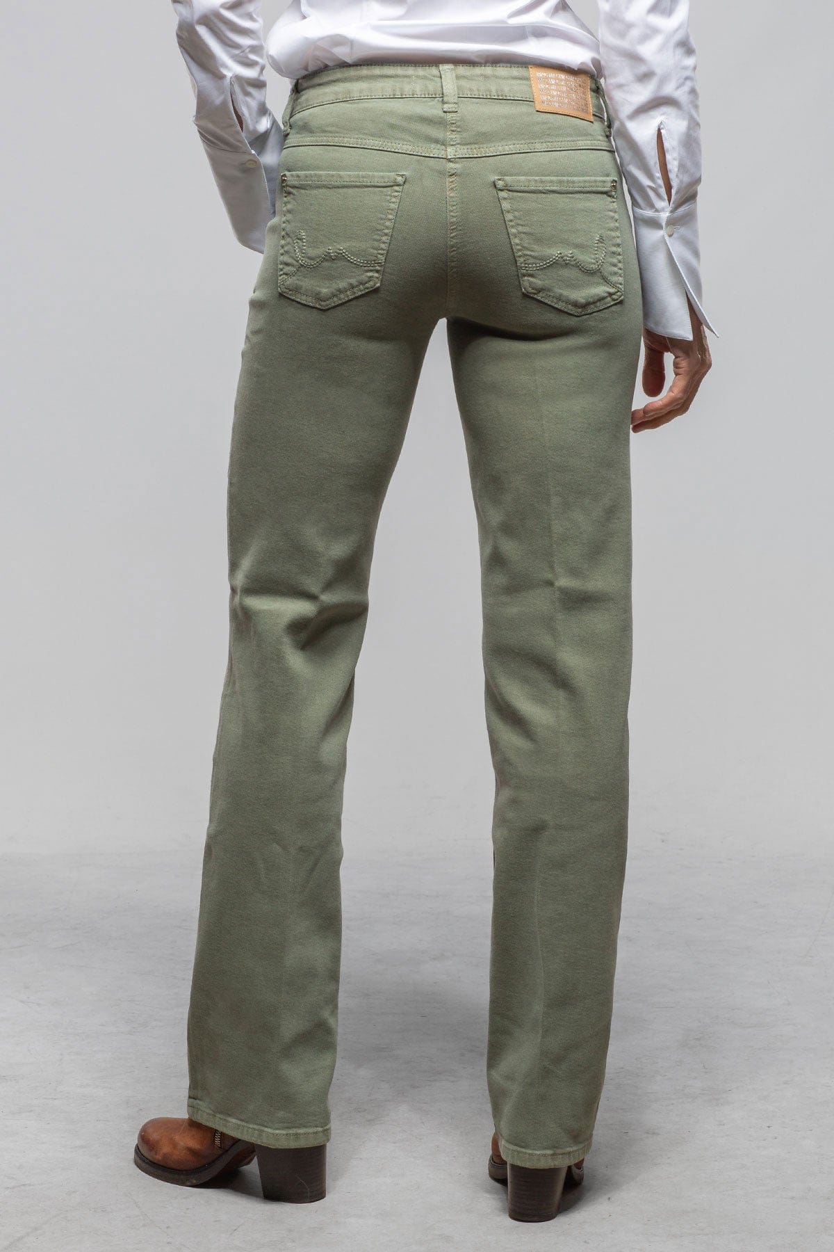 Mac Jeans MAC Laura Color Denim In Jade Green Ladies - Pants - Jeans