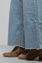 Mac Jeans MAC Nevada Superwide Parisian Flair Blue Ladies - Pants - Jeans