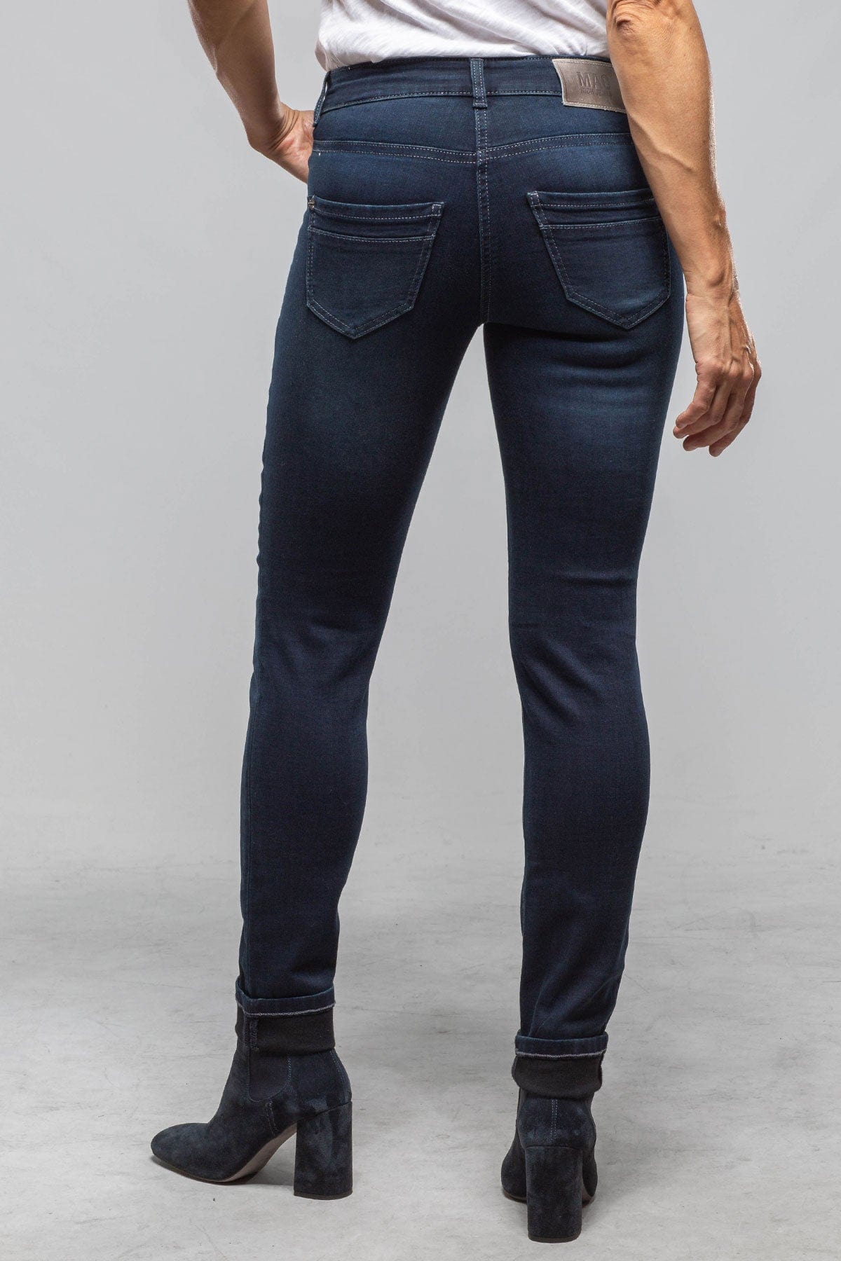 Mac Jeans MAC Rich Slim In Lake Dark Blue Ladies - Pants - Jeans