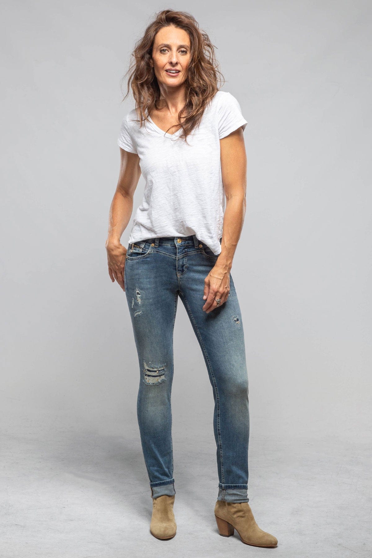 Mac Jeans MAC Rich Slim In Super Glam Ladies - Pants - Jeans