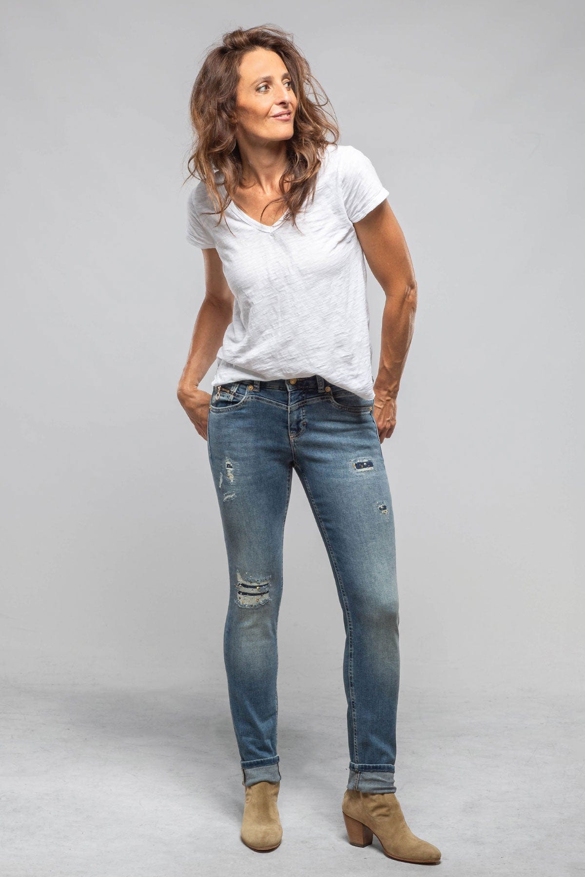 Mac Jeans MAC Rich Slim In Super Glam Ladies - Pants - Jeans