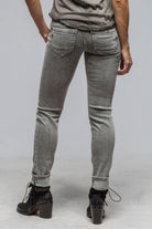 MAC Rich Slim Light Authentic Denim In Silver Grey Coated - AXEL'S