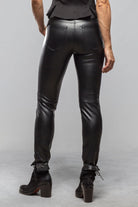 Mac Jeans MAC Skinny Vegan Stretch Leather Pant In Black Ladies - Pants - Leather