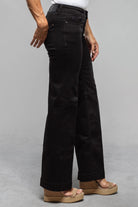 Mac Jeans MAC Wide Authentic Stretch Denim In Black Ladies - Pants - Jeans