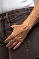Mac Jeans MAC Wide In Brown Stone Wash Ladies - Pants - Jeans