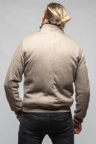 Mandelli Freeman Cashmere Mink Jacket In Sand Mens - Outerwear - Cloth
