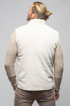 Cayuse Corduroy Jacket With Knit Sleeve In Cream - AXEL'S