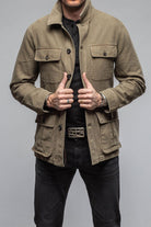 Chinaco Safari Jacket In Grey - AXEL'S