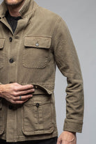 Chinaco Safari Jacket In Moss Grey - AXEL'S