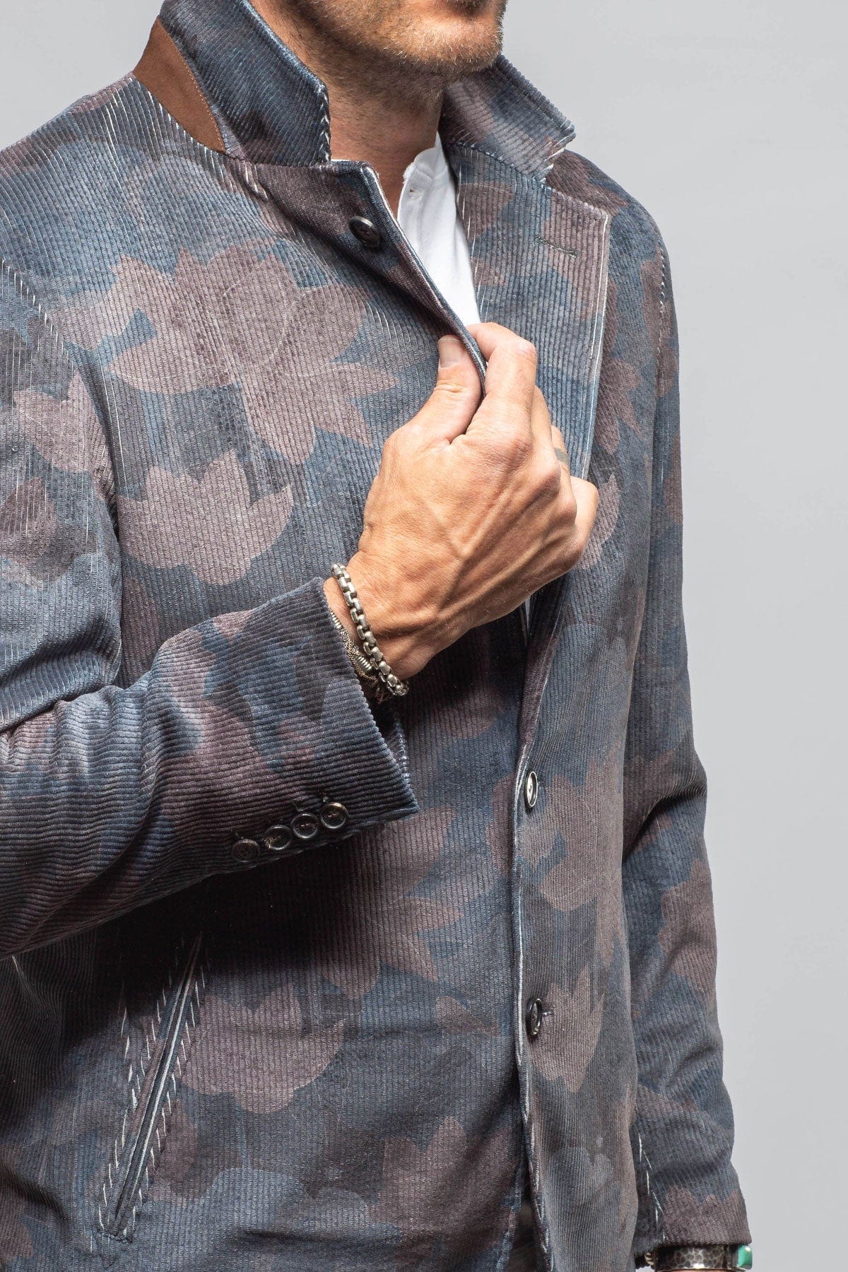 Dahl Printed Corduroy Blazer - AXEL'S