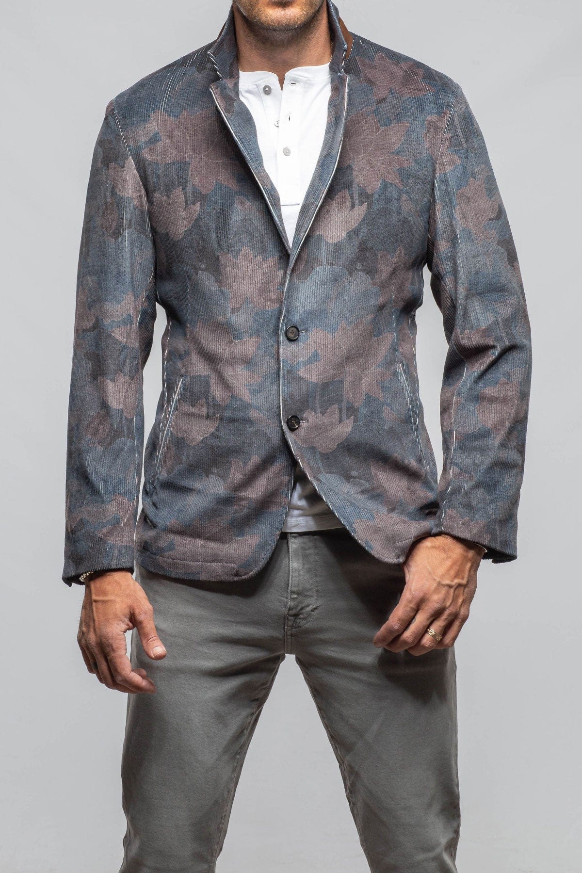 Dahl Printed Corduroy Blazer - AXEL'S