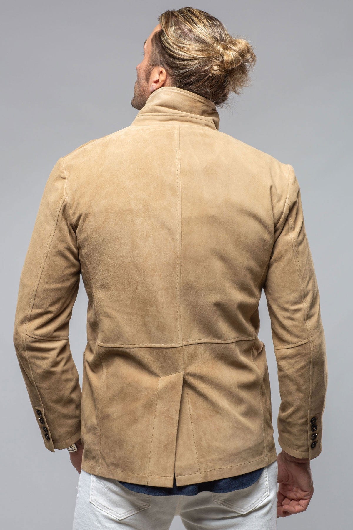 Manto Espolon Blazer In Nut Mens - Outerwear - Leather