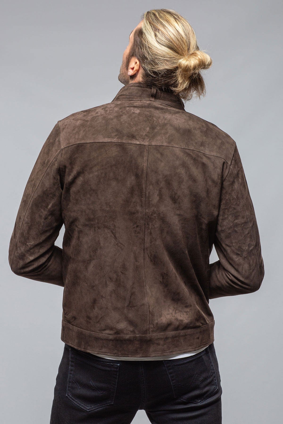 Manto Lunazul Biker Blouson In Brown | Axel's of Vail