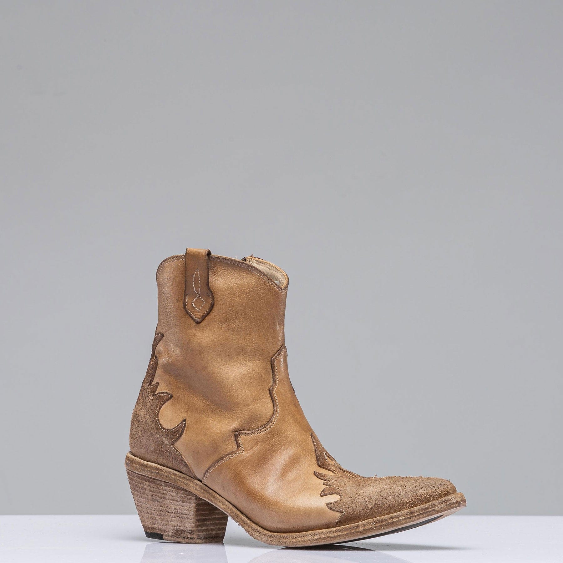Marco Delli Coco Short Boot In Palomino | Axel's of Vail