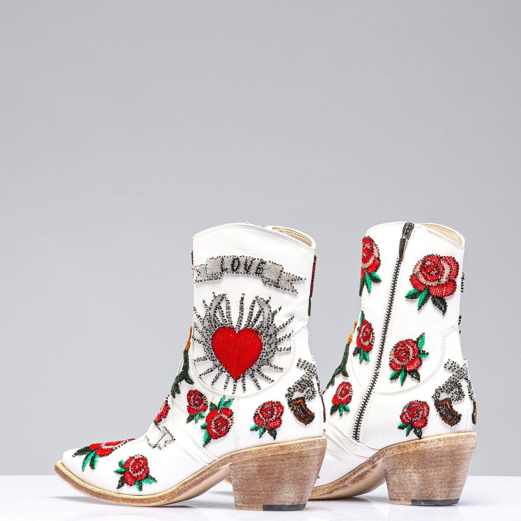 Love Boot In White - AXEL'S