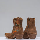 Manzanita Hand Painted & Embroidered Boot In Tobacco - AXEL'S