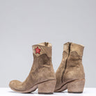 Marco Delli Stella Boot In Stone W/ Red Star | Ladies - Cowboy Boots