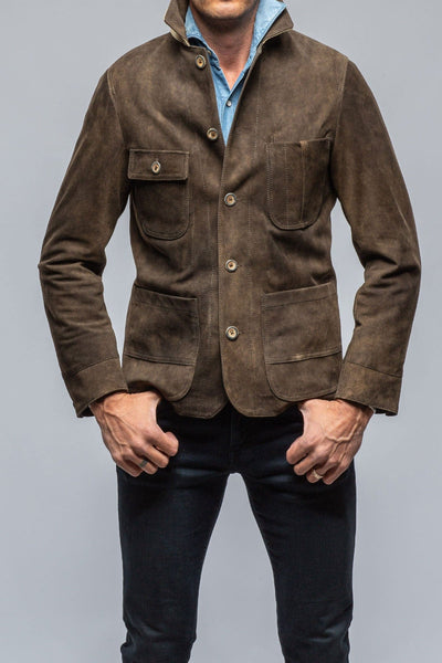 Meindl Andrin Jacket In Walnuss Mens - Outerwear - Leather