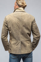 Ryan Suede Jacket in Old Grey - AXEL'S