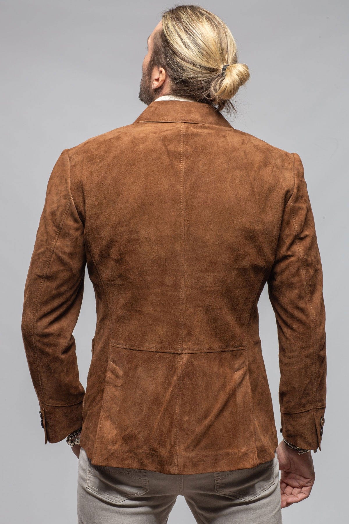 Meindl Woodford Blazer In Tobacco Mens - Outerwear - Leather