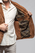 Meindl Woodford Blazer In Tobacco Mens - Outerwear - Leather