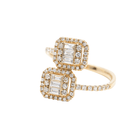 Diamond & Gold Captivating Ring - AXEL'S