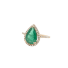 Emerald Nectar & Diamond Ring - AXEL'S