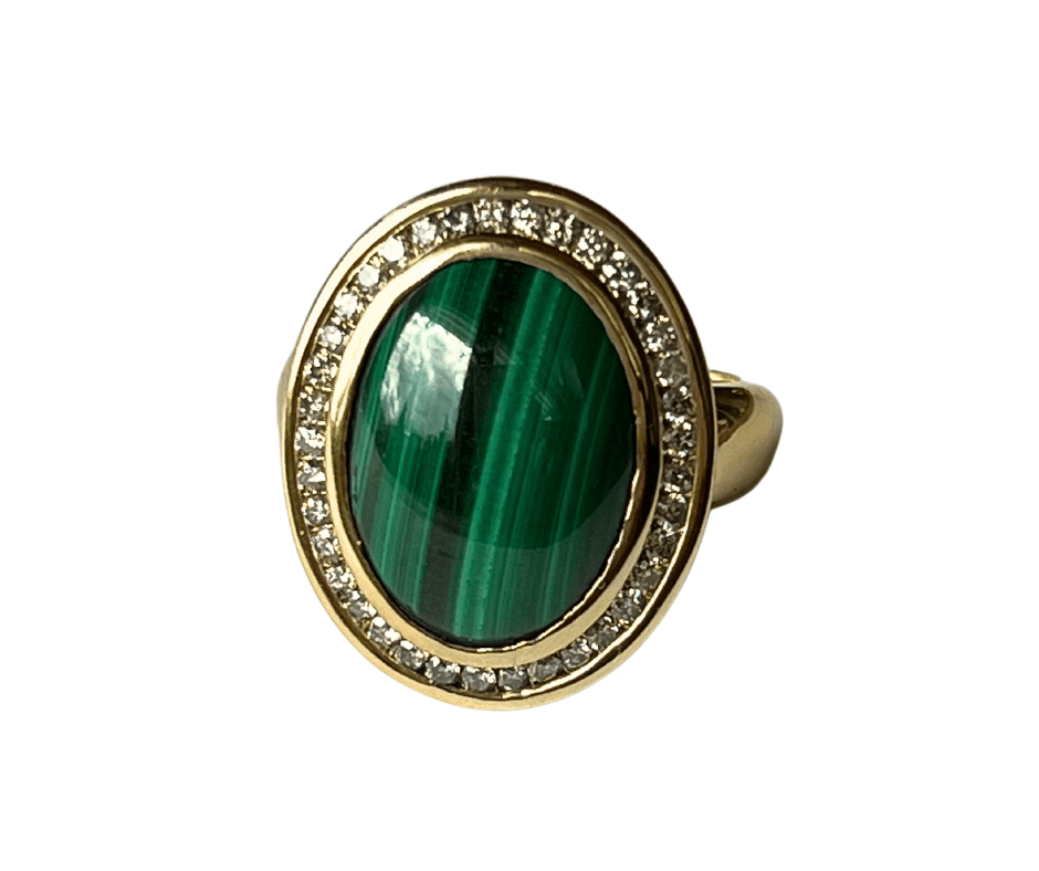 Malachite Attunement Ring - AXEL'S