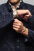 Dellmont Jacket In Blue Marine - AXEL'S