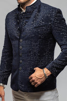 Dellmont Jacket In Blue Marine - AXEL'S