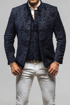 Dellmont Jacket In Blue Marine - AXEL'S