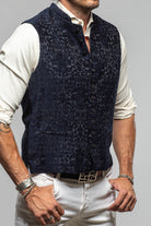 Tanner Vest In Marine - AXEL'S
