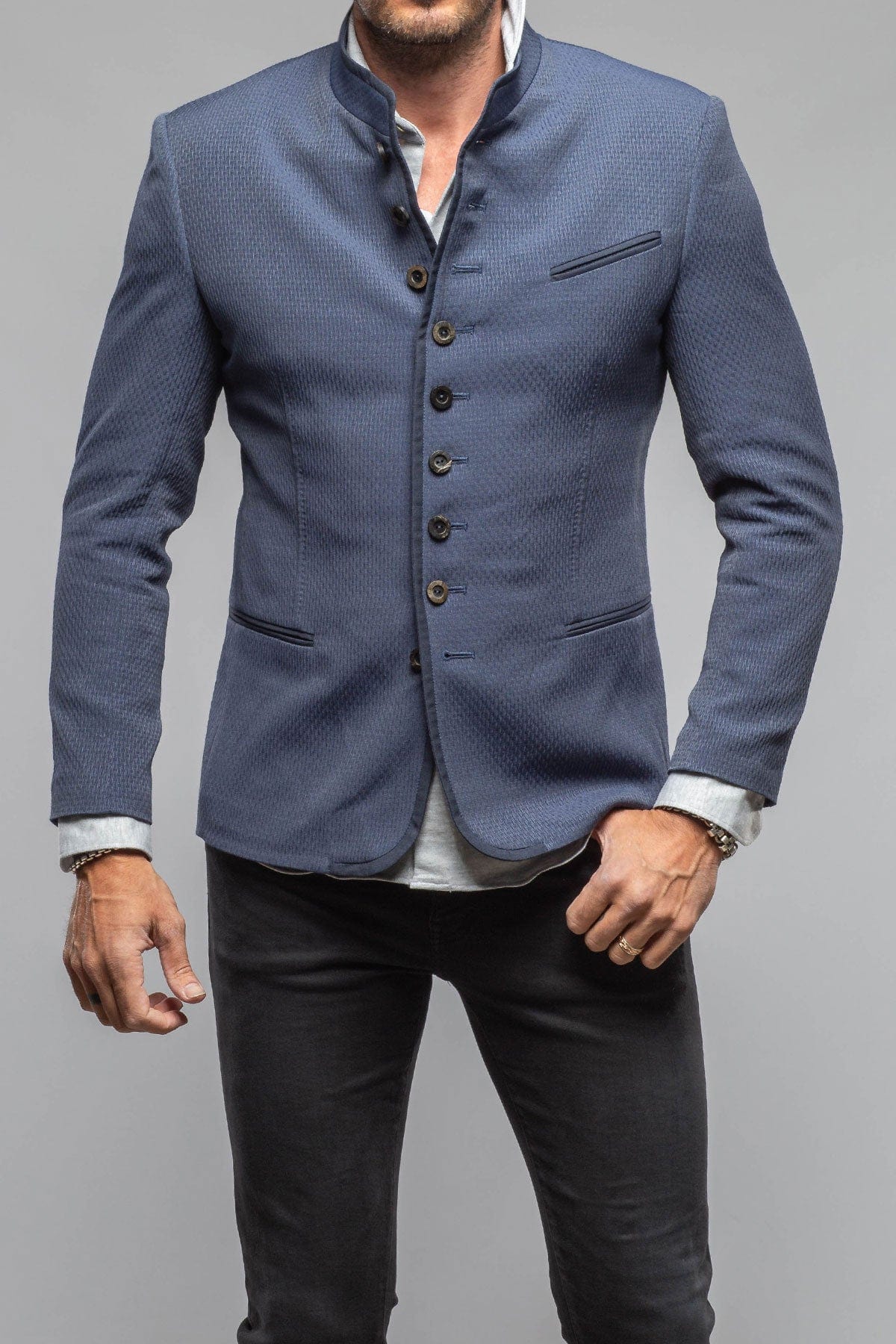 Motwurf Fortaleza Jacket In Jeans | Mens - Tailored