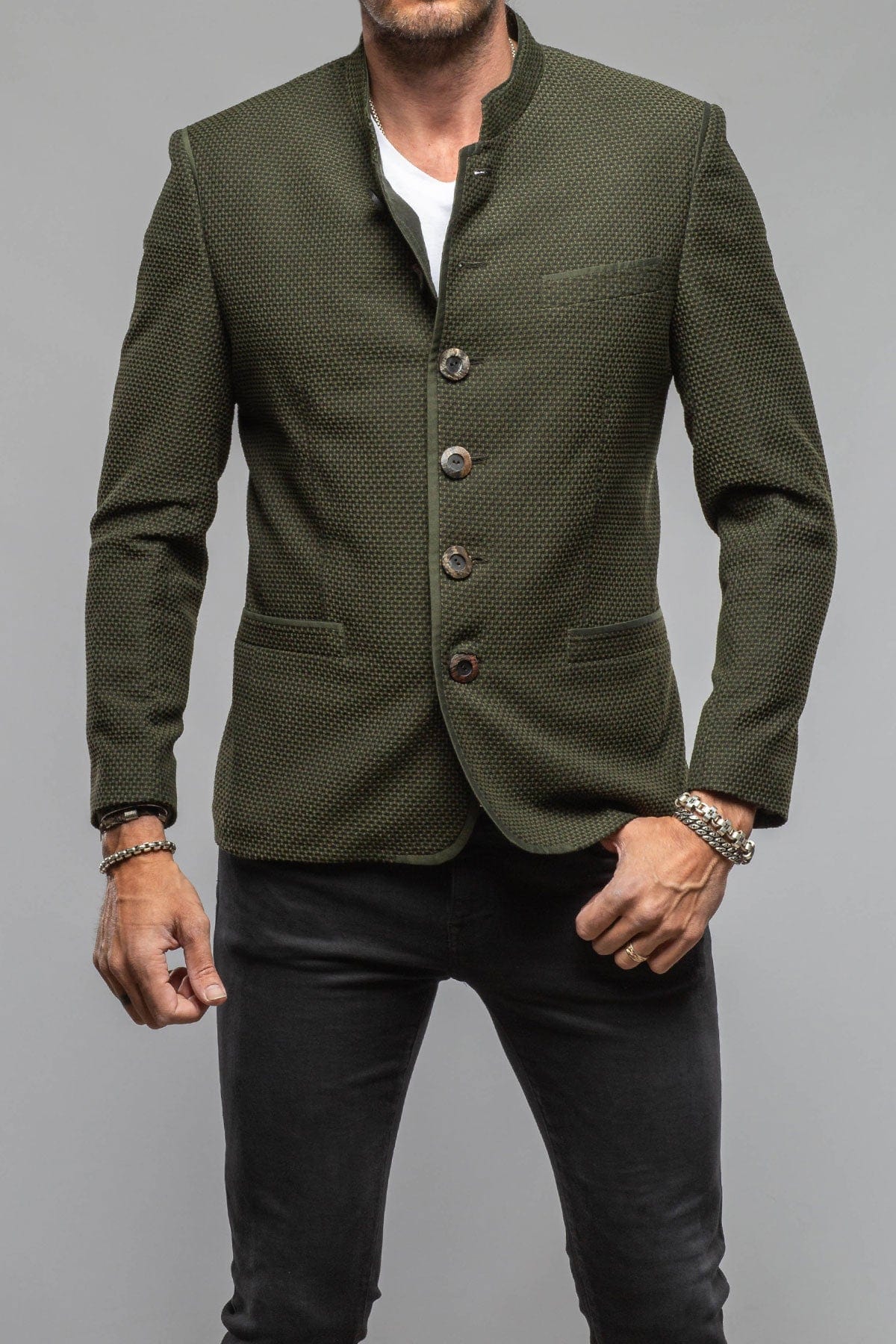 Motwurf Fortaleza Jacket In Olive | Mens - Tailored