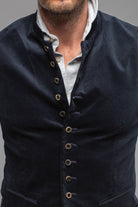 Motwurf Lalo Vest In Marine | Mens - Tailored - Vests