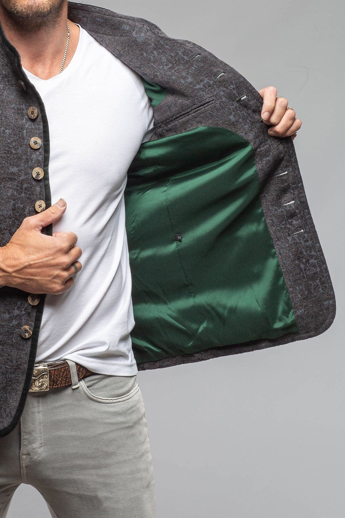 Motwurf Volcano Jacket In Anthra | Mens - Tailored