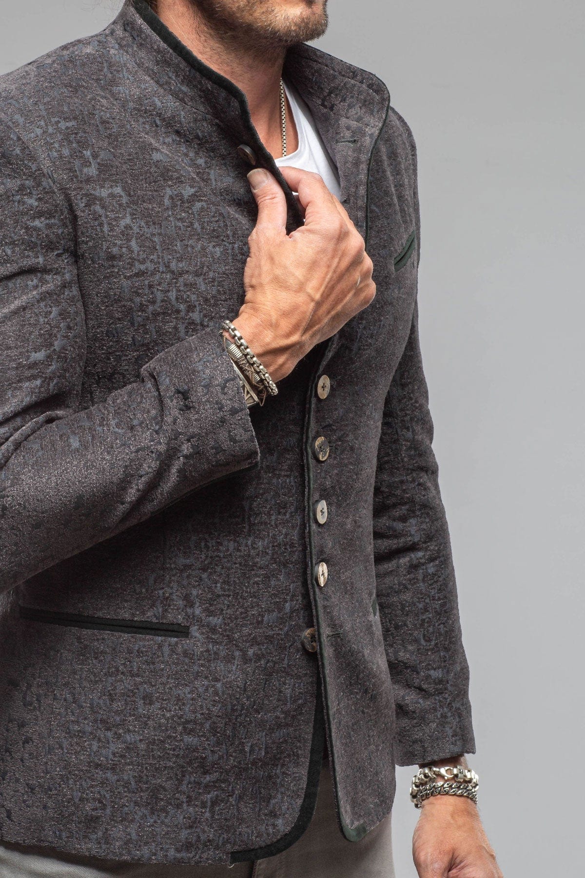 Motwurf Volcano Jacket In Anthra | Mens - Tailored