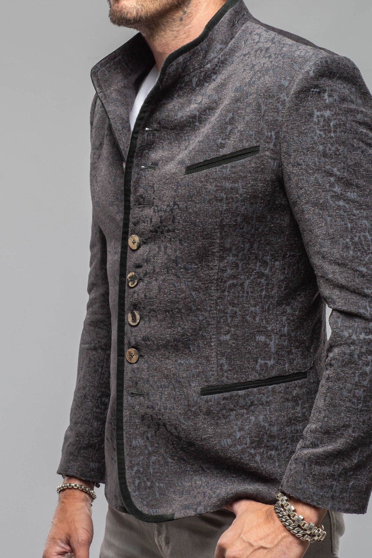 Motwurf Volcano Jacket In Anthra | Mens - Tailored